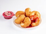 Пончики с малиной 6 штук