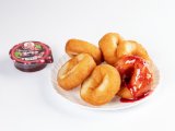 Пончики с вишневым соусом Heinz 6 штук
